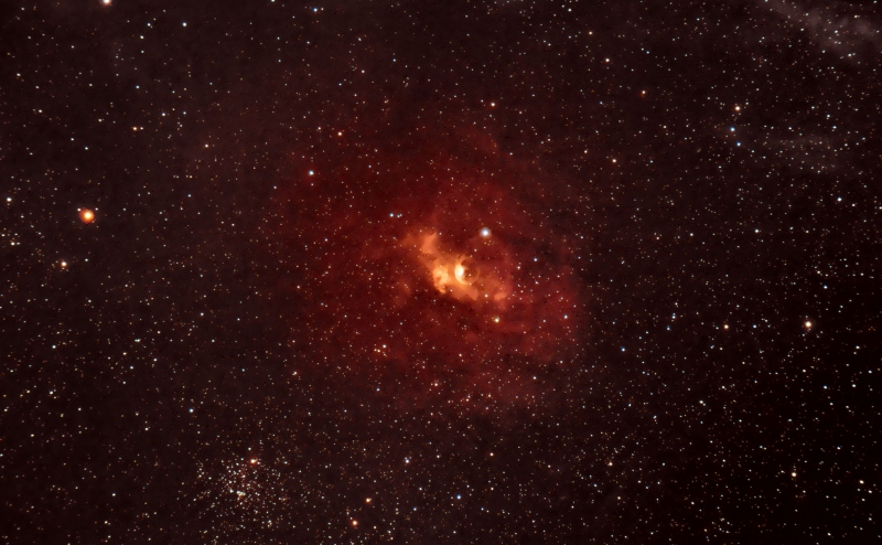 Bubble Nebula HaRGB by Kevin Langford