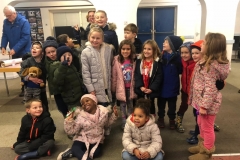 A group of children enjoying their visit to the dickchambers obsevatoryParemntalpermission#1