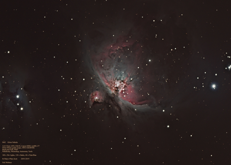Neil Webster Orion Nebula M42  2