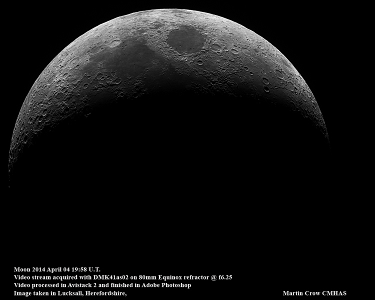Crescent Moon Martin Crow 2014-04-14