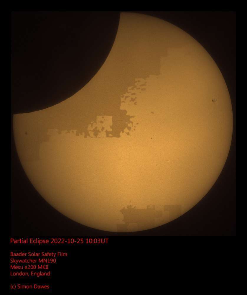Partial Solar Eclipse – 2022 Oct 25 – Open Morning at the Pavilion ...
